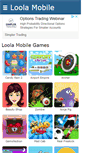Mobile Screenshot of loolagames.net
